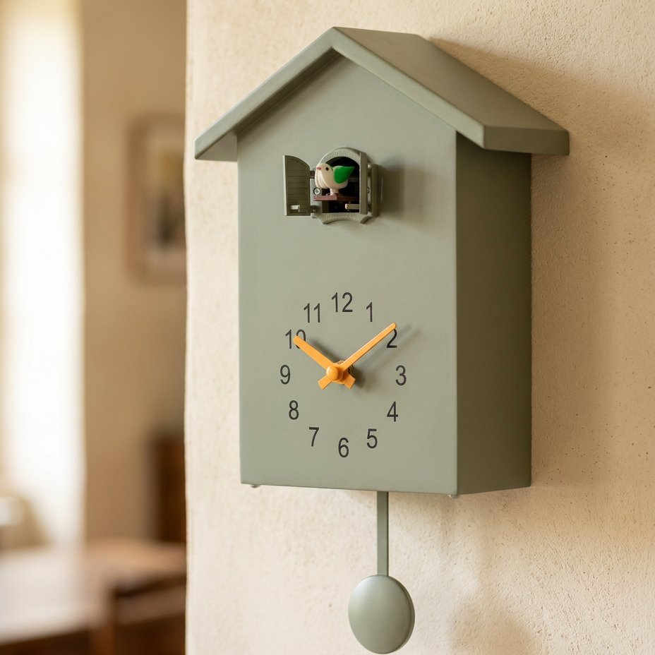 Horloge Murale Style Chalet