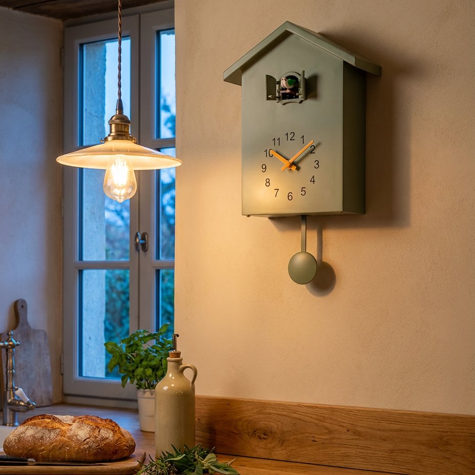 Horloge Murale Style Chalet