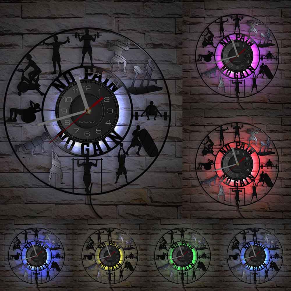 Horloge Murale Fitness LED