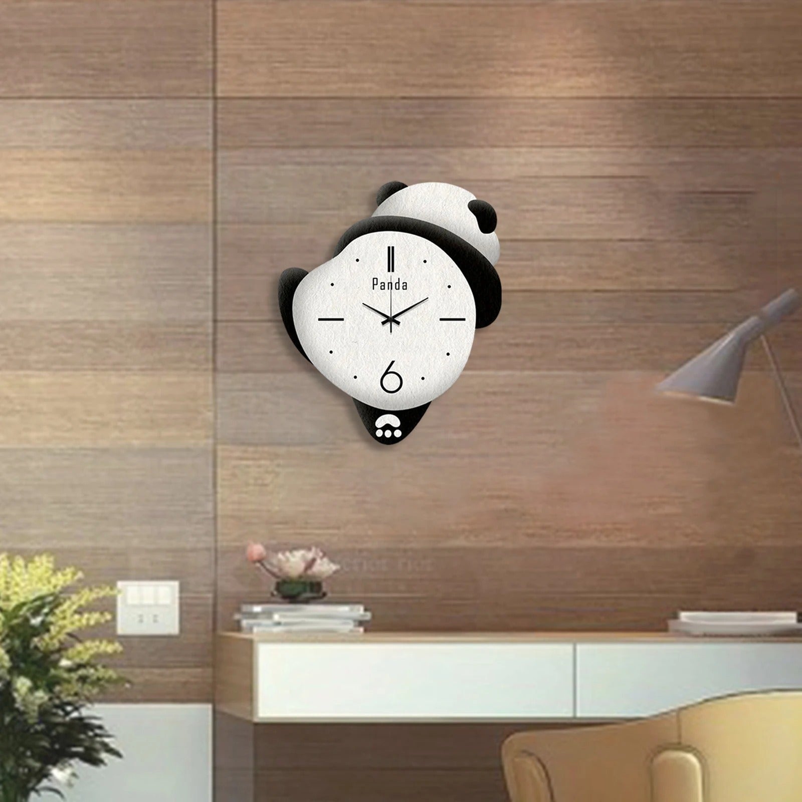 Horloge Murale Panda Design