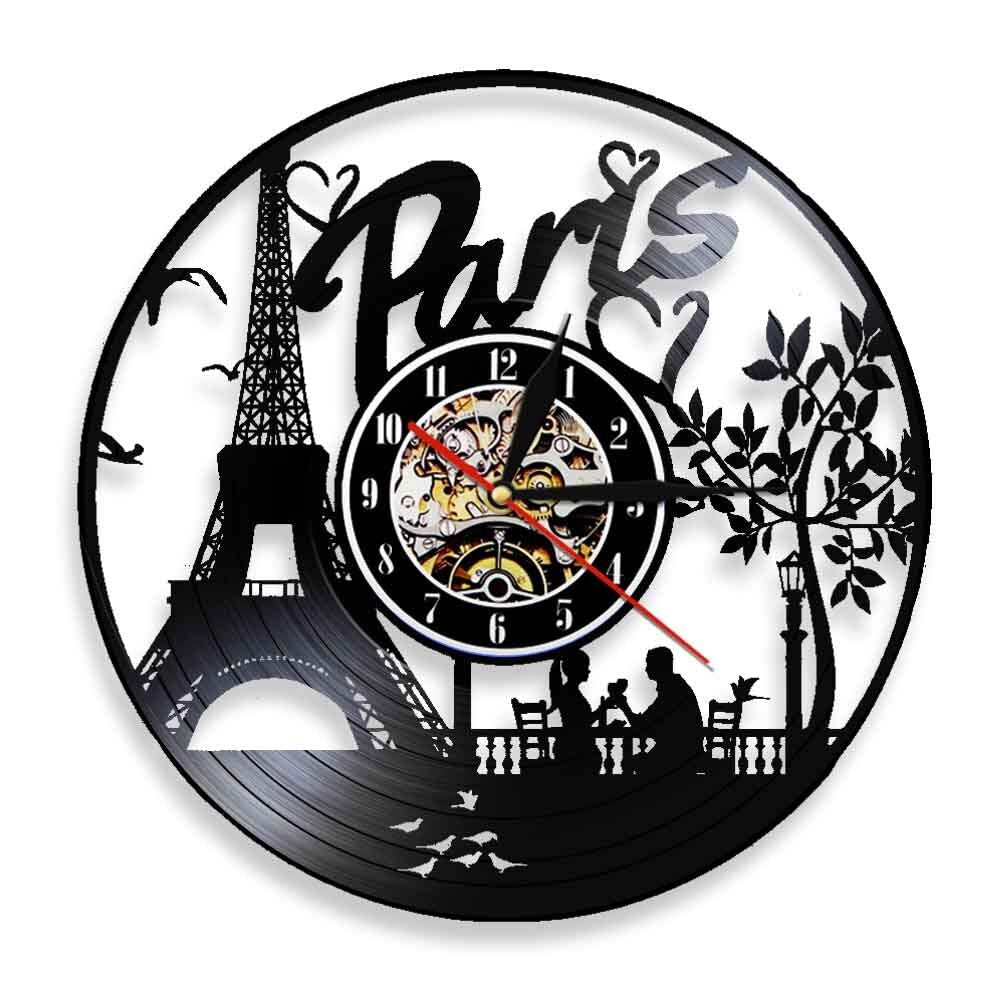 Horloge Murale Tour Eiffel