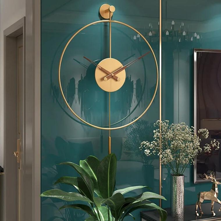 Horloge Murale Cercle Minimaliste