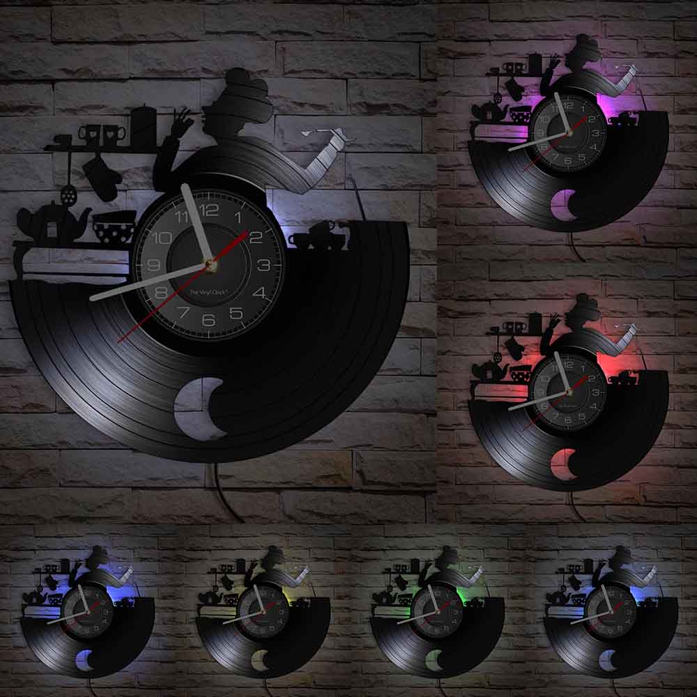 Horloge Murale Café Lumière