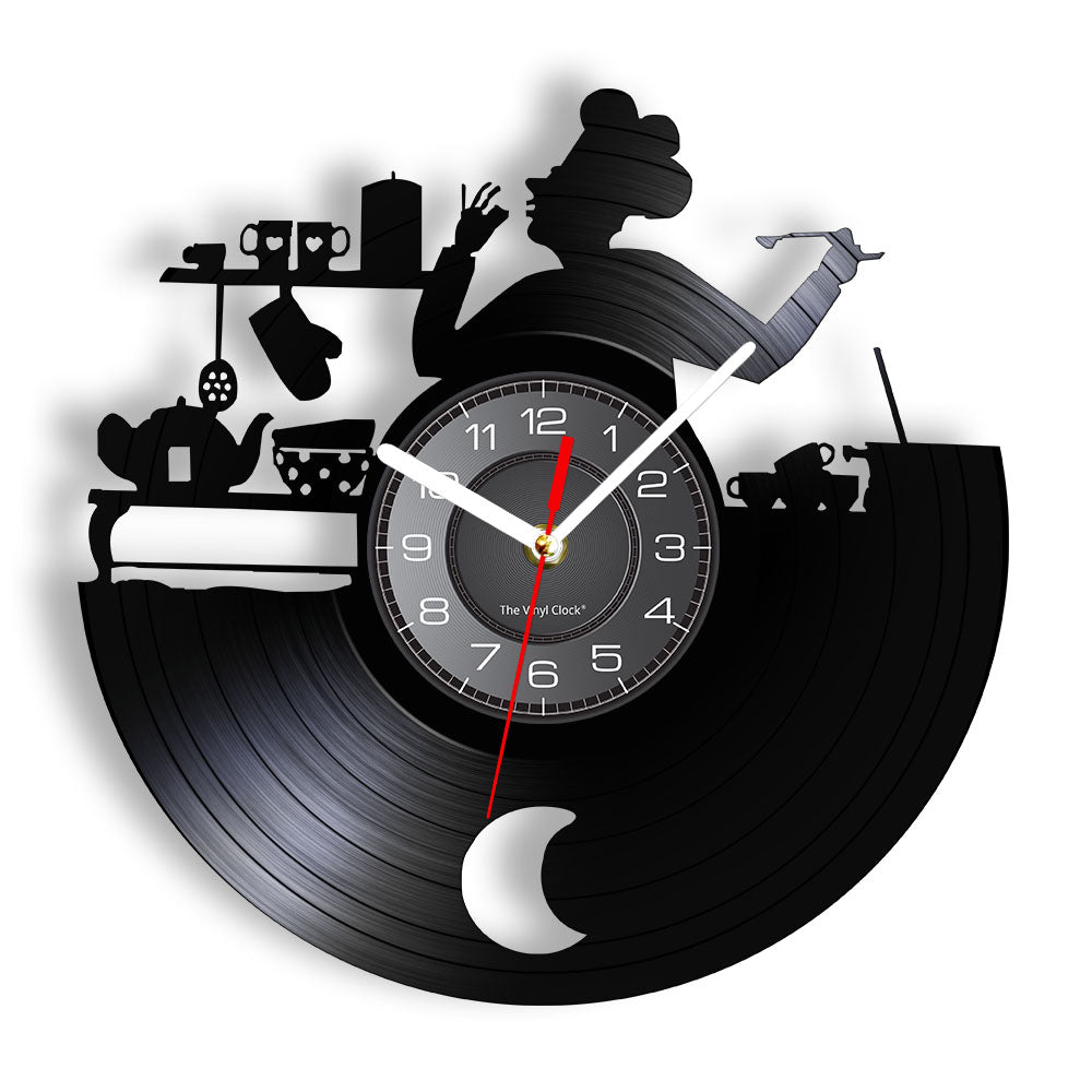 Horloge Murale Chef Cuisine