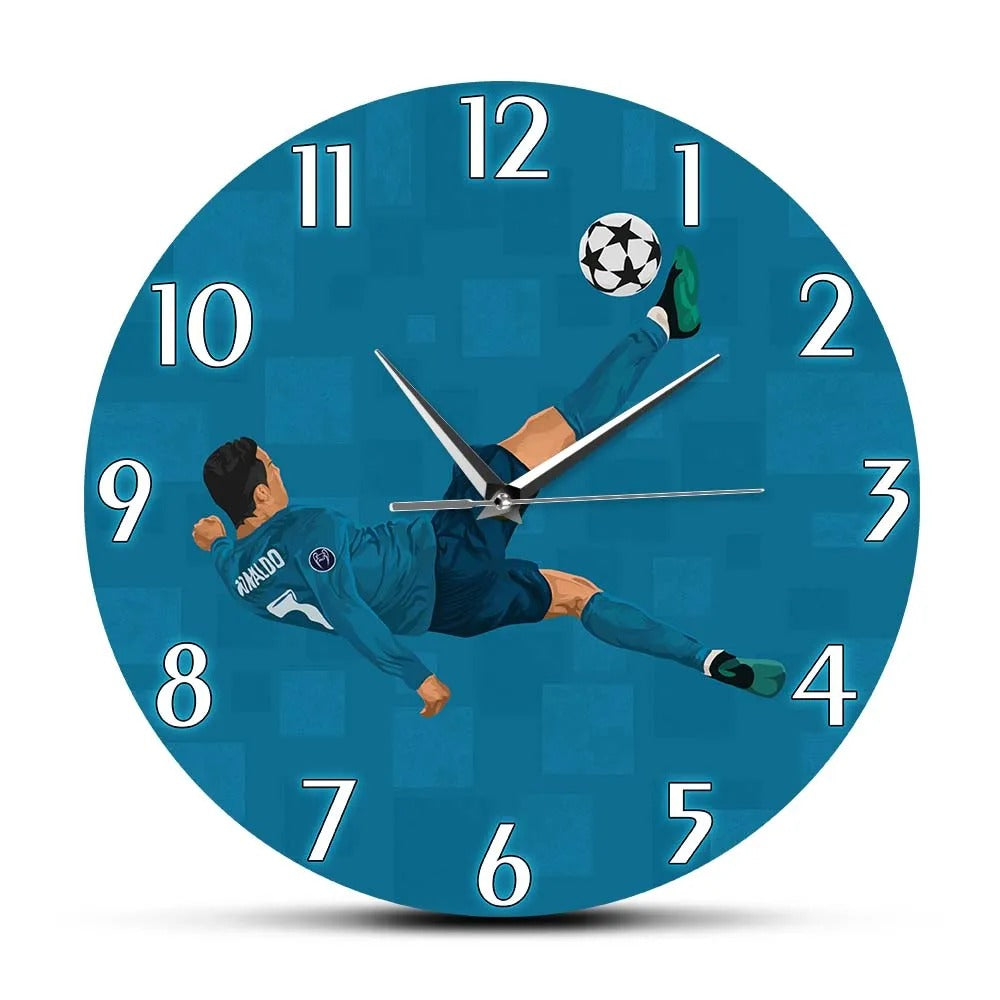 Horloge Murale Football