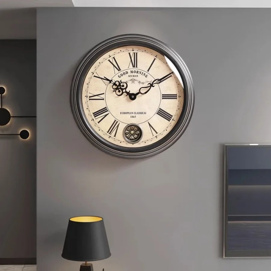Horloge Murale Classique Européenne