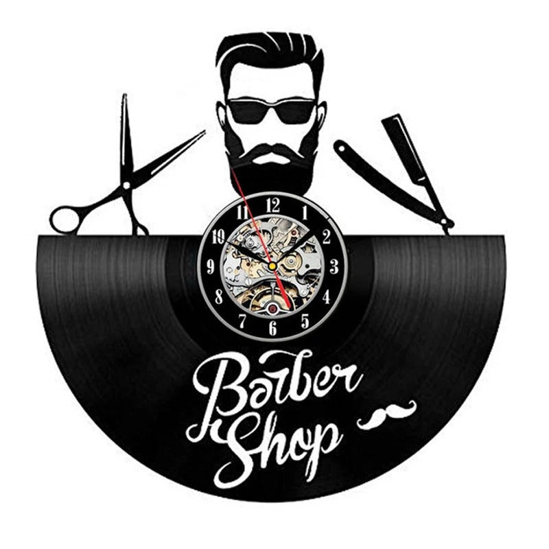 Horloge Murale Barber Shop