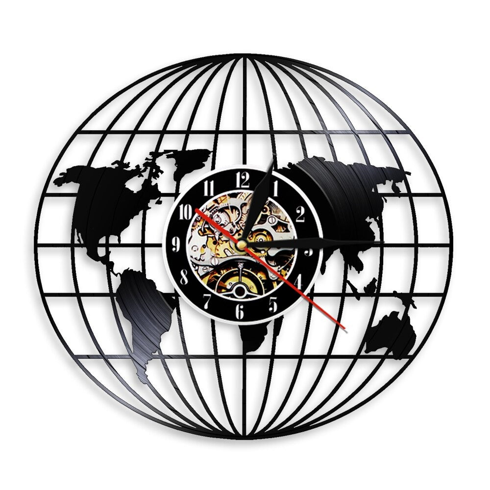 Horloge Murale Globale Engrenages