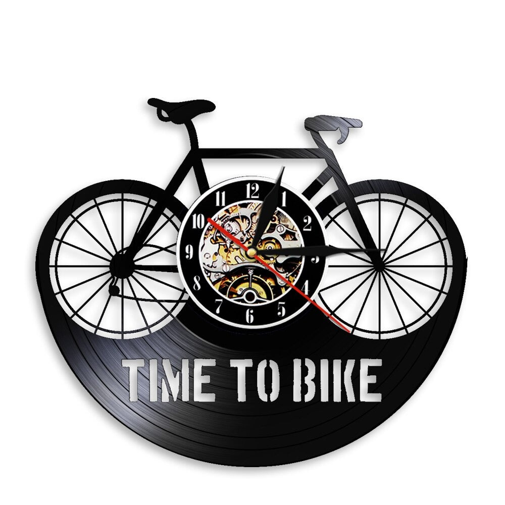 Horloge Murale Vélo Design