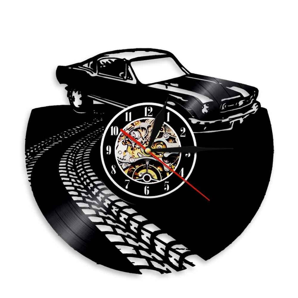 Horloge Murale Automobile Retro