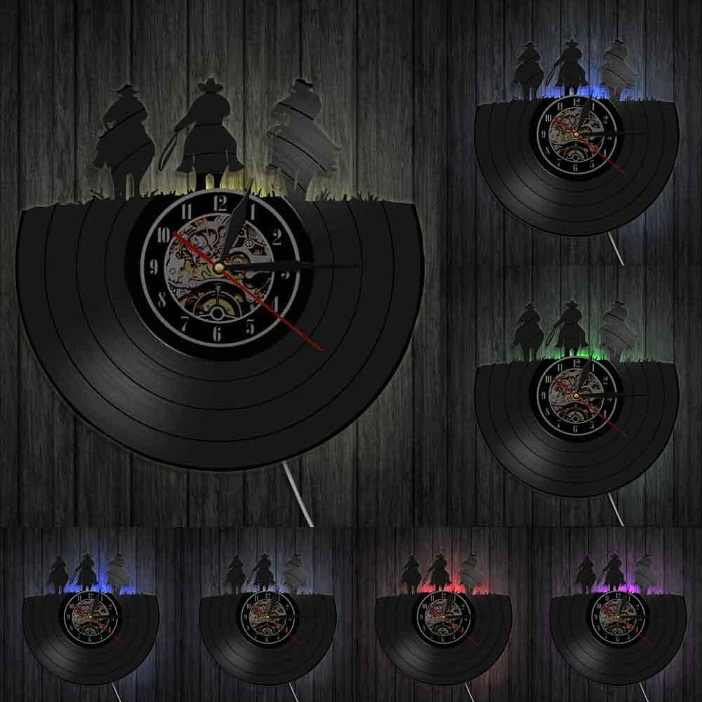 Horloge Murale Cowboy LED