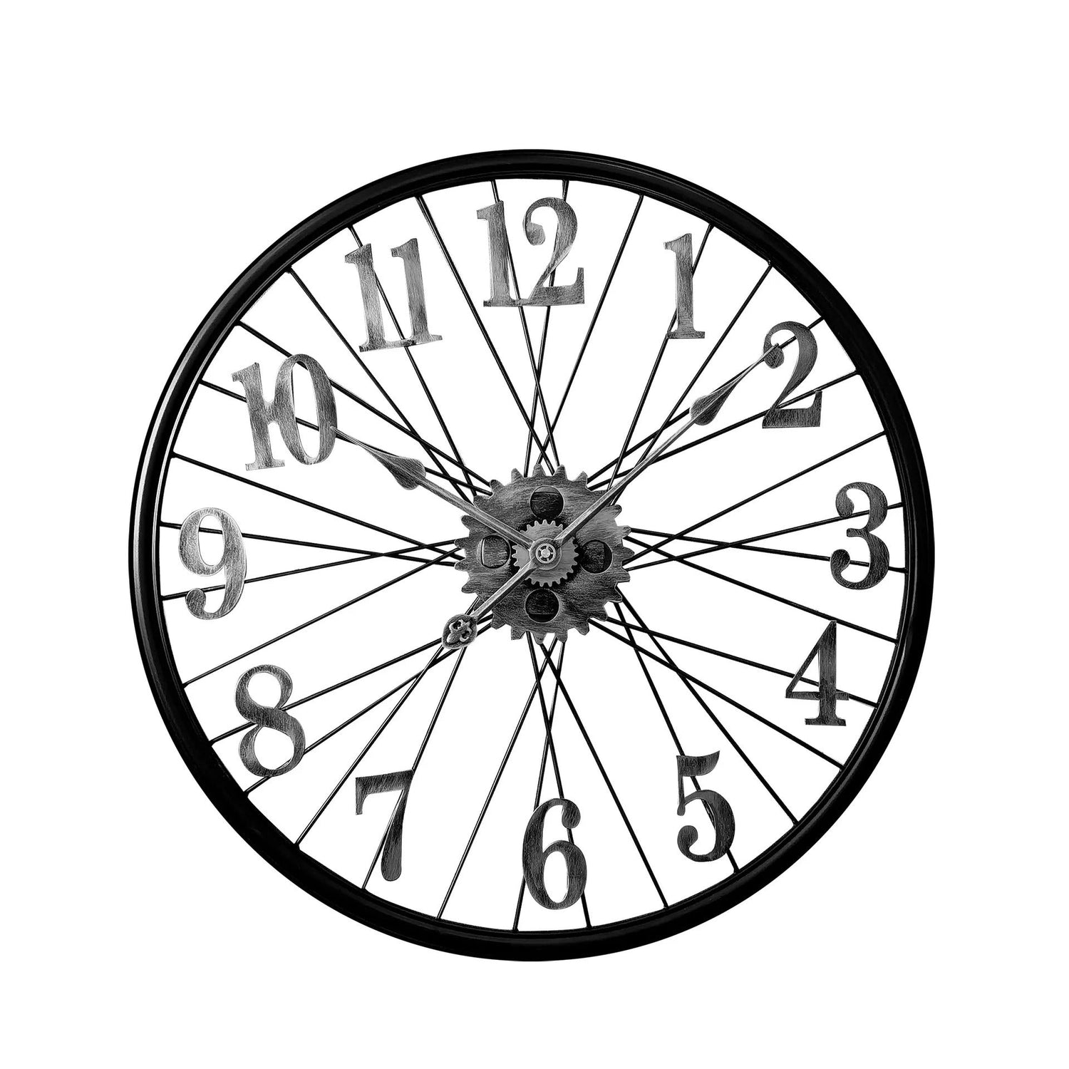 Horloge Murale Engrenage Métal