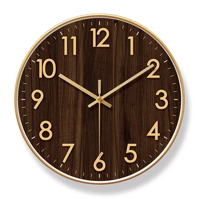 Horloge Murale Bois Naturel