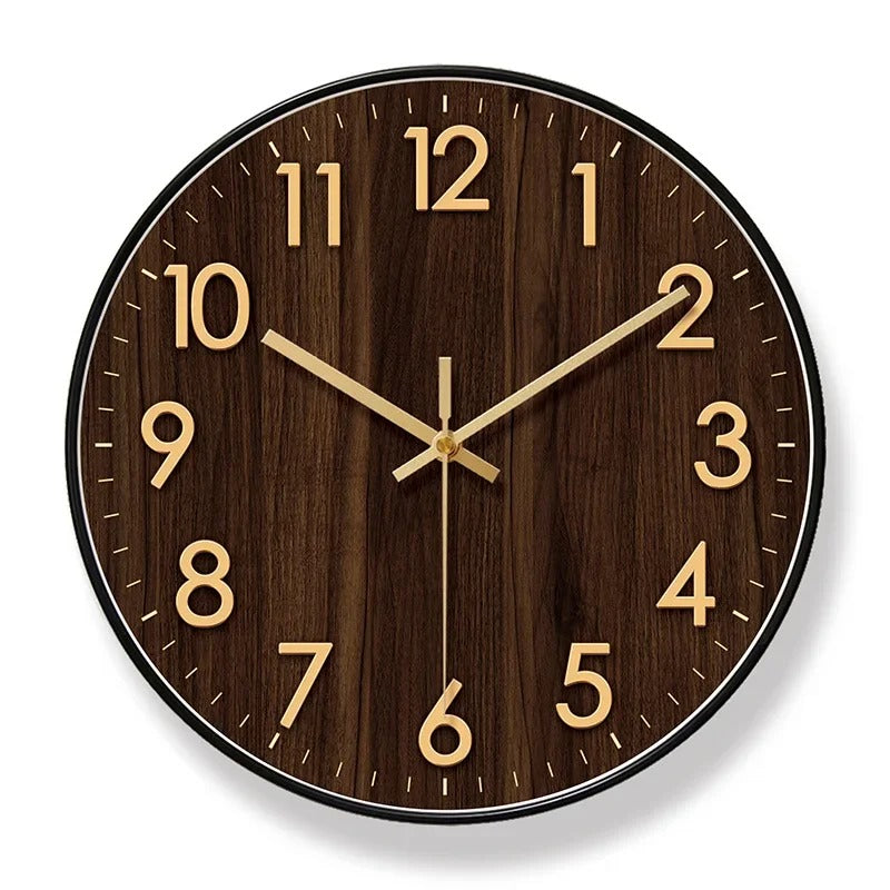 Horloge Murale Bois Naturel