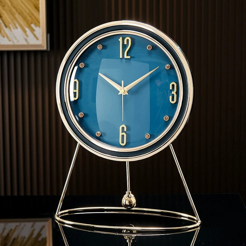 Horloge Murale Orange Moderne