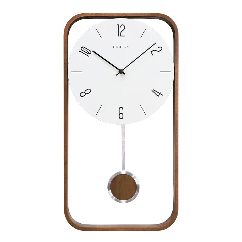 Horloge Murale Pendule Bois