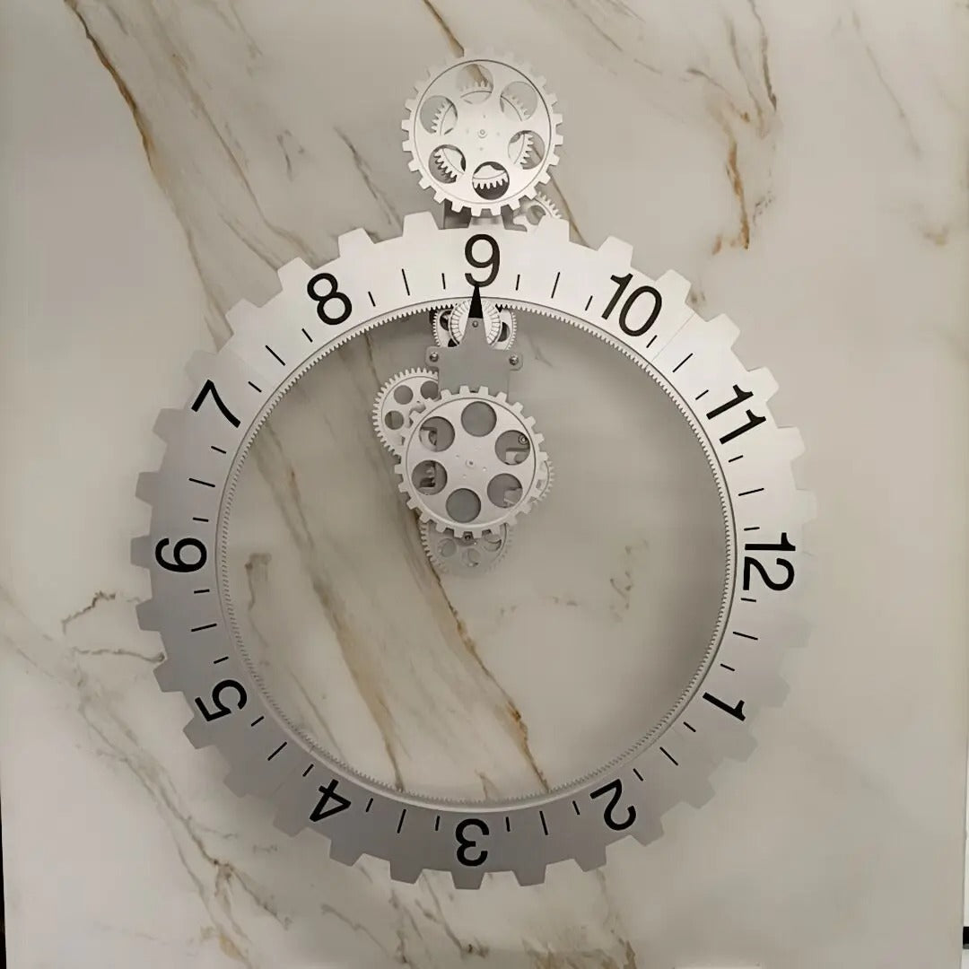 Horloge Murale Engrenage Steampunk
