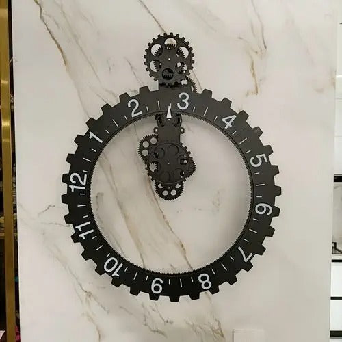 Horloge Murale Engrenage Steampunk